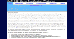 Desktop Screenshot of gamemodworkshop.com